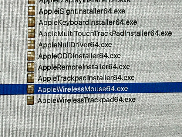 アップルワイヤレスマウス64bitドライバー