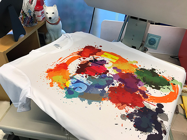 Ｔシャツ昇華転写テスト