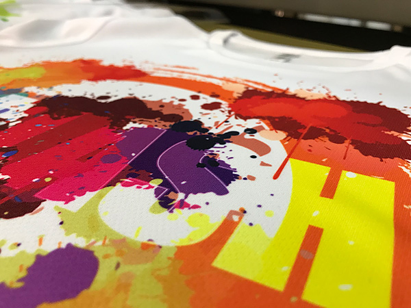 Ｔシャツ昇華転写テスト