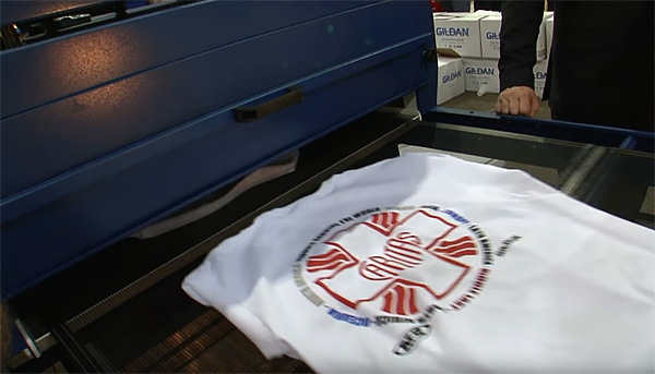 Ｔシャツ用大型乾燥機