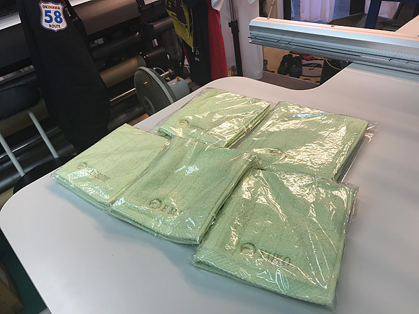 今治タオルに名入れ