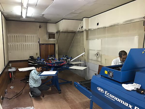 Ｍ＆Ｒ社Ｔシャツプリント機