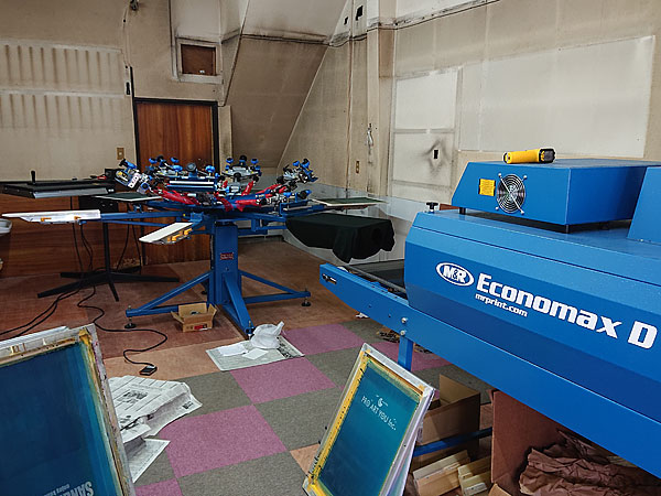 Ｔシャツプリント工場