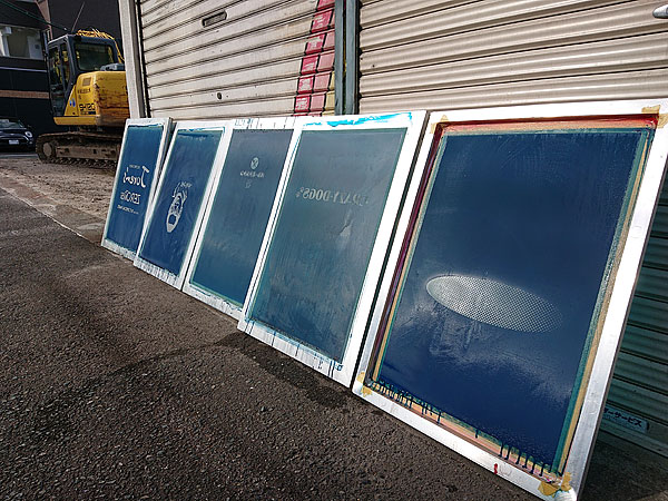 プリントTシャツ用製版