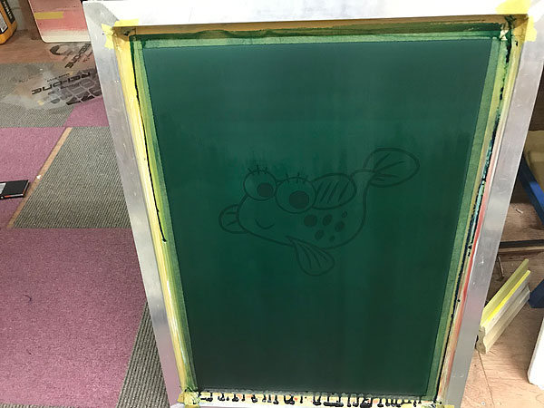 シルク印刷用版