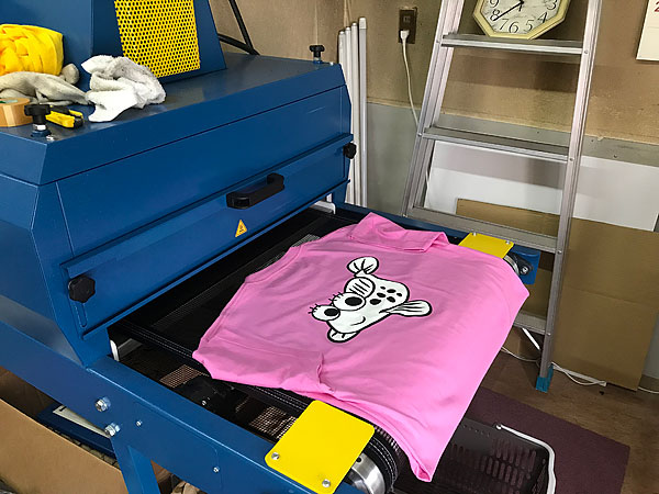 プリントＴシャツ乾燥機