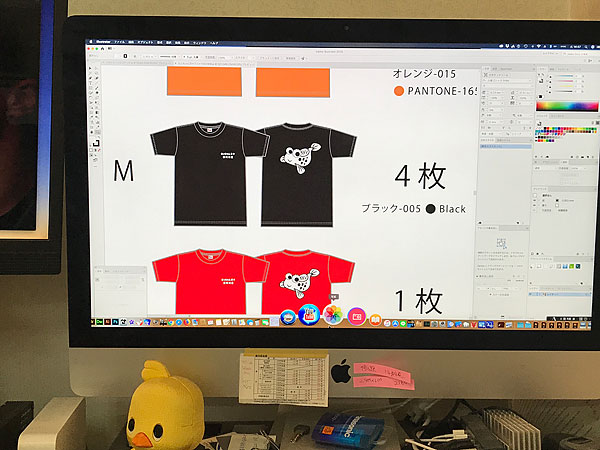 プリントＴシャツ用データー