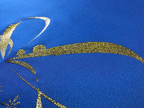 Ｔシャツへキラキラプリント