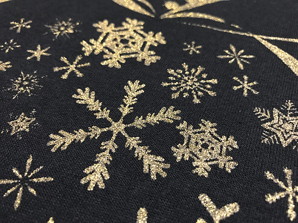 Ｔシャツへキラキラプリント