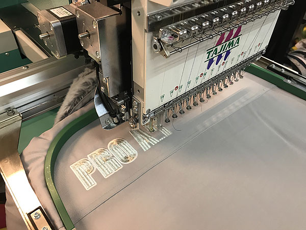 ドカジャンに刺繍