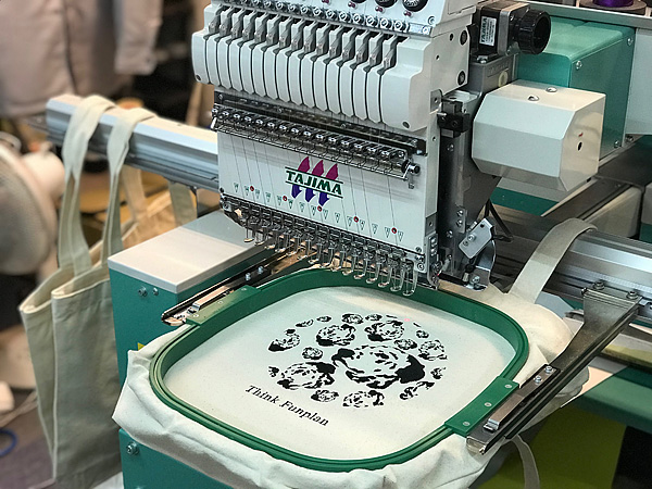 ダルメシアン刺繍