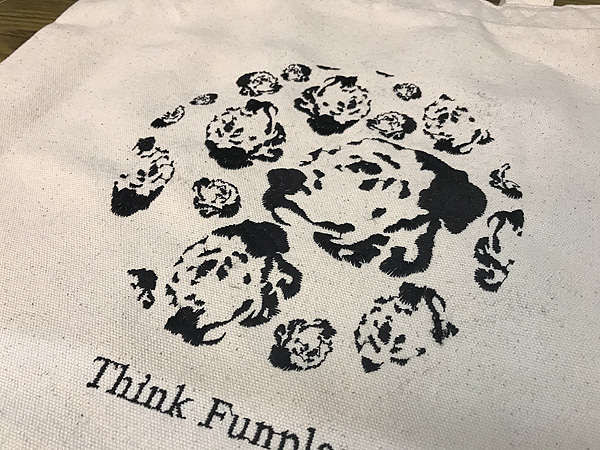 ダルメシアン刺繍