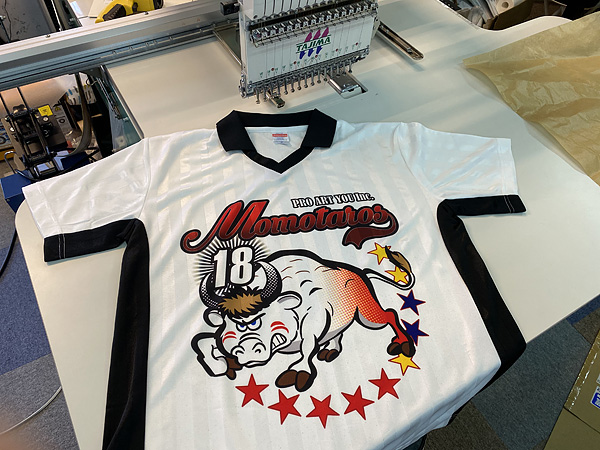 昇華転写ユニフォーム