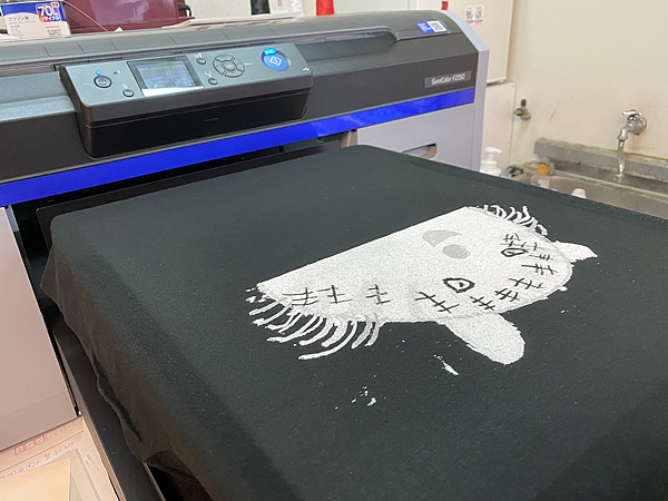子供の絵をTシャツにプリント