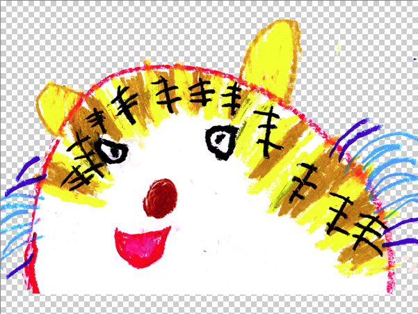 子供の絵をTシャツにプリント