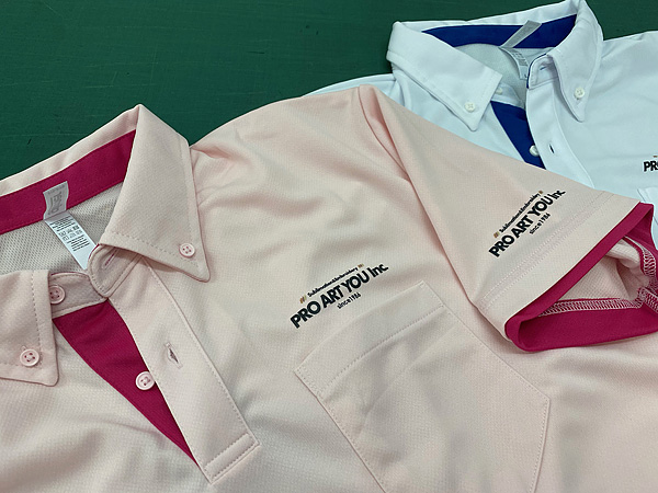ポロシャツ名入れ