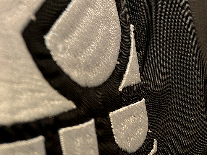 刺繍どアップの図