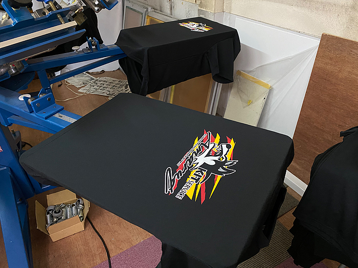 シルク印刷でTシャツプリント
