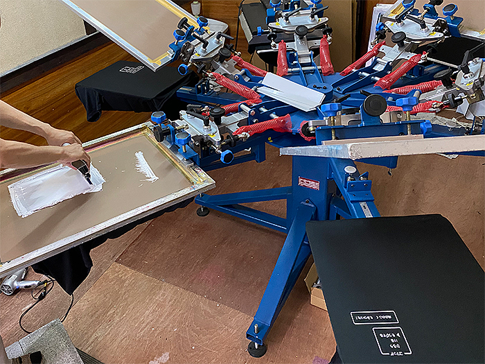 Ｔシャツシルク印刷