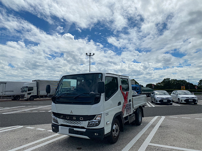 キャンターダブルキャブ