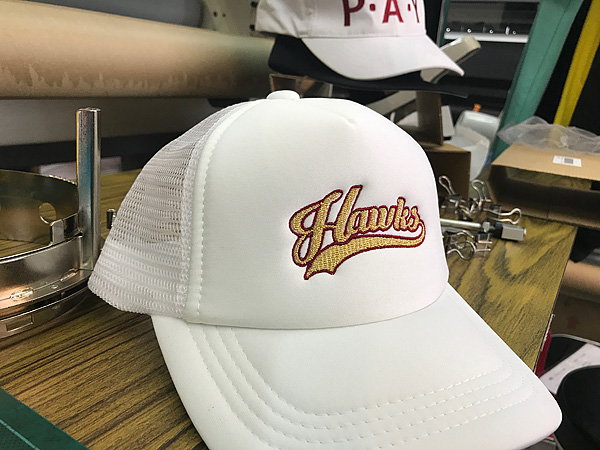 刺繍野球帽